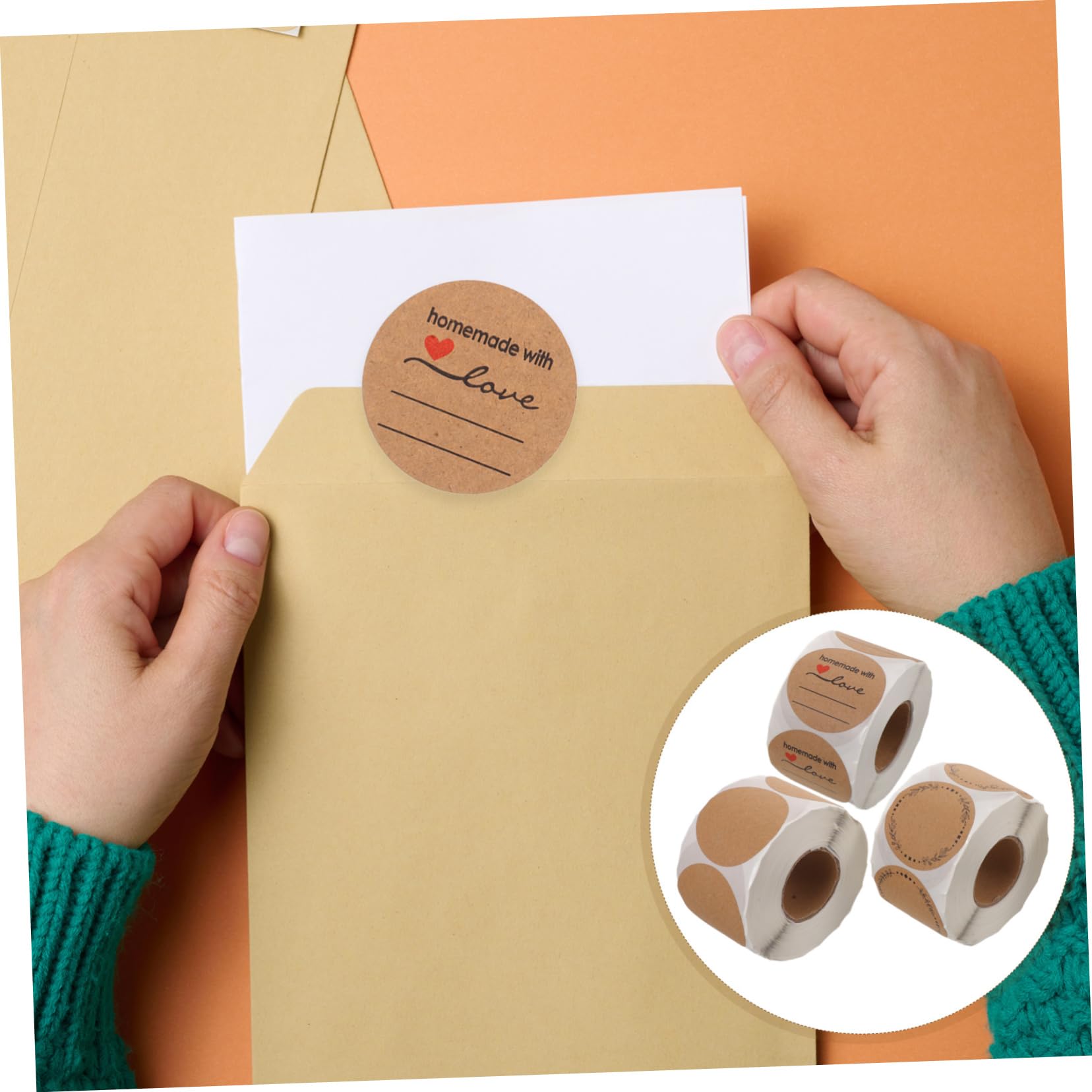 Mipcase 3pezzi Etichette Adesive Rotonde Vuote Per Organizzare e Contrassegnare Etichette Autoadesive Circolari Rimovibili e Scrivibili Adesivi Per Sigilli Di Buste e Confezioni
