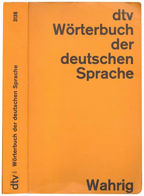 Portada de Wörterbuch der deutschen Sprache