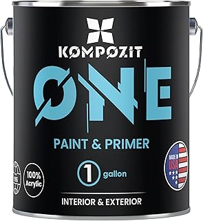 Kompozit ONE Ultra Cover Interior/Exterior White 100% Acrylic Paint & Pr...