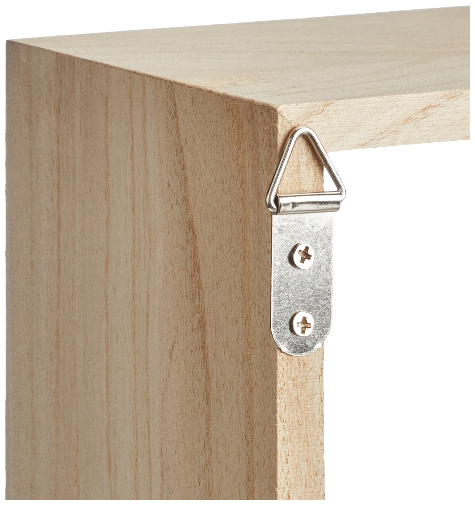Artemio - Set di 3 mensole quadrate da decorare, legno, beige, 30 x 10 x 30 cm, 14001967