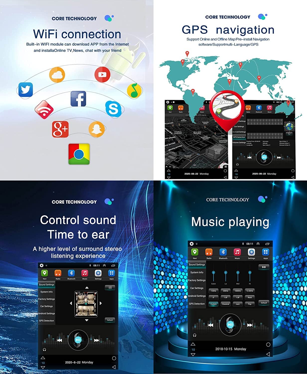 8gb+128gb,Android 13.0 Autoradio 2 Din Stereo con 4G WiFi DSP SWC Carplay per Range Rover Sport L320 2005-2009 GPS Navi 12.1 Pollici Tablet Lettore Multimediale FM BT Receiver
