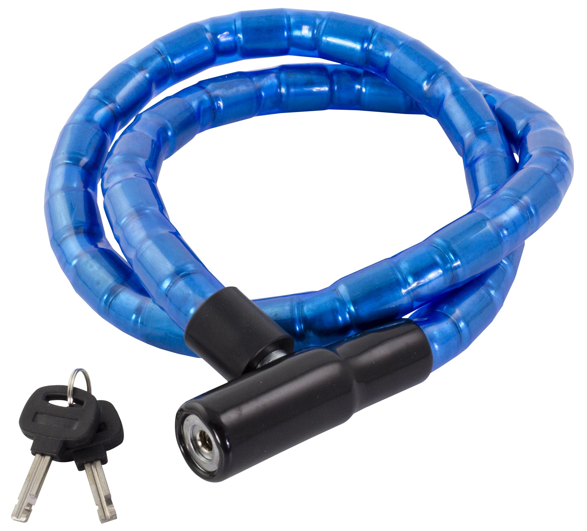 Bike It Black Mammoth Security Motorcycle Cable Lock 65" Snake Motorbike Scooter Hardened Steel Cable