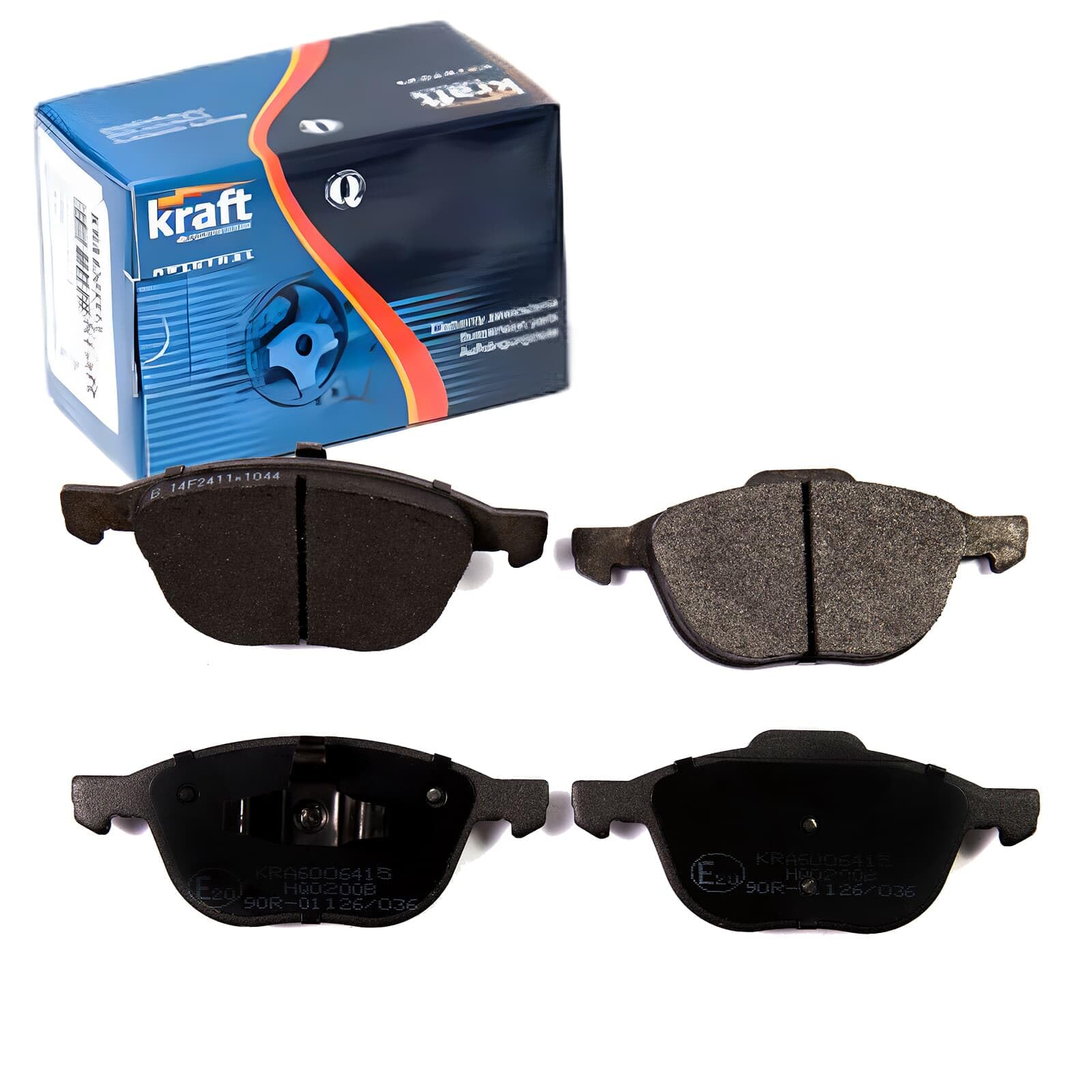 Kraft Automotive 6006415 - Kit Pastiglie Freno, Freno A Disco-image