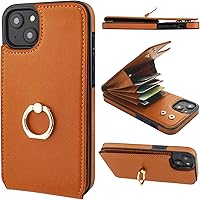 Vista 33 de Folosu Funda compatible con iPhone 14 Pro con soporte para tarjetas, rotación de 360°, soporte de anillo de dedo con función atril, bloqueo RFID