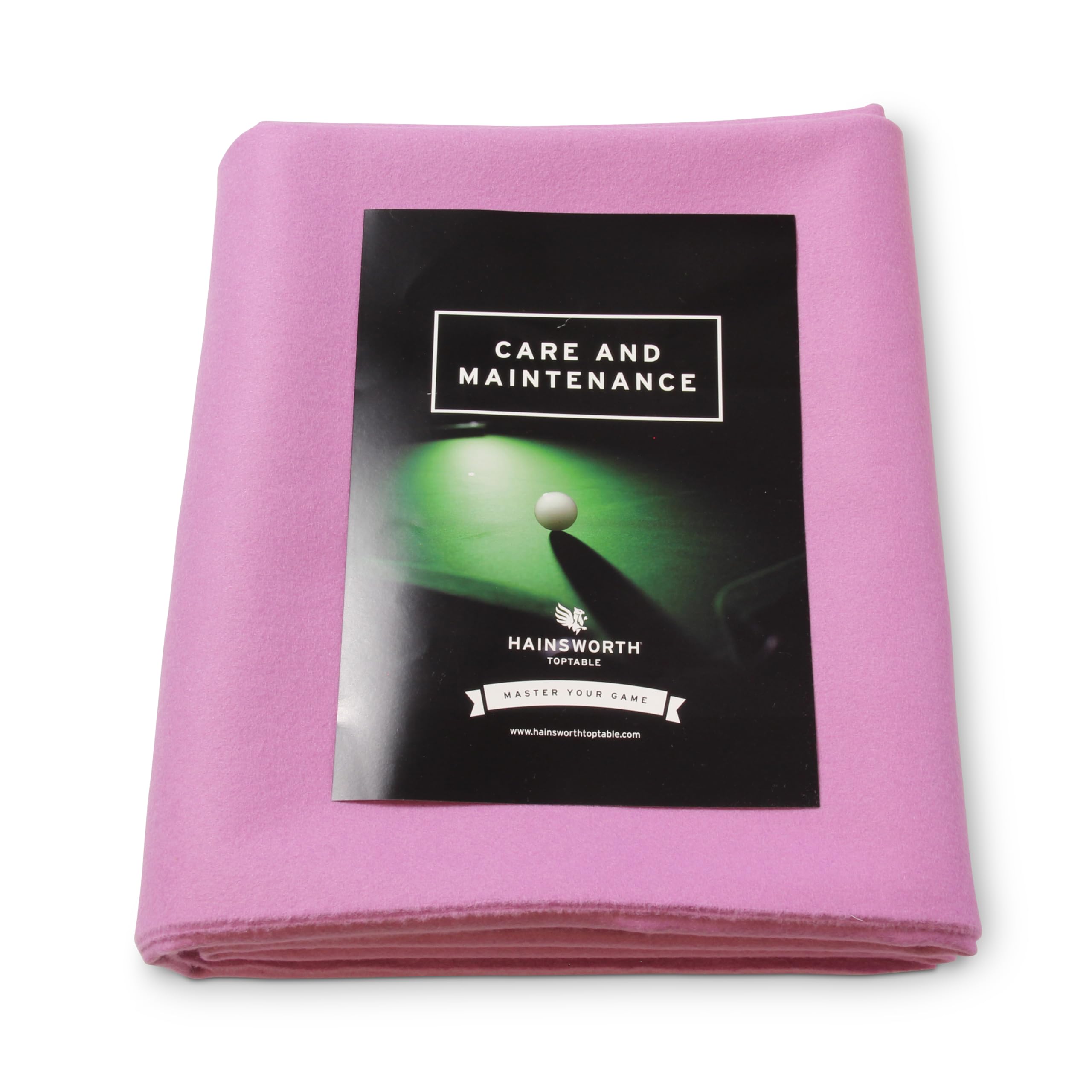 Funky Chalk Hainsworth SMART Bed and Cushion Cloth Set for 7 Foot UK English 8 Ball Pool Table (Pink)