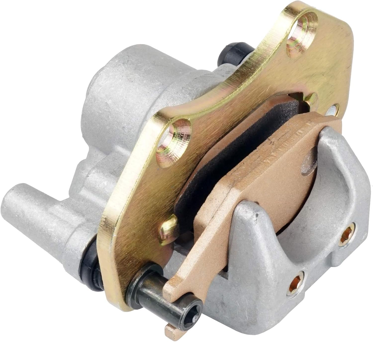 Caltric Front Right Brake Caliper with Pad Compatible with Can-Am Outlander 800 4X4 2006 2007-2012