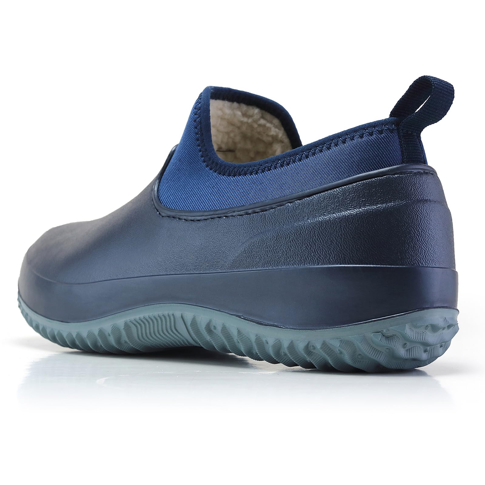 FLIOZY Zoccoli da giardino unisex foderati – Scarpe da giardino invernali impermeabili da uomo e donna, in pile caldo antiscivolo per interni ed esterni