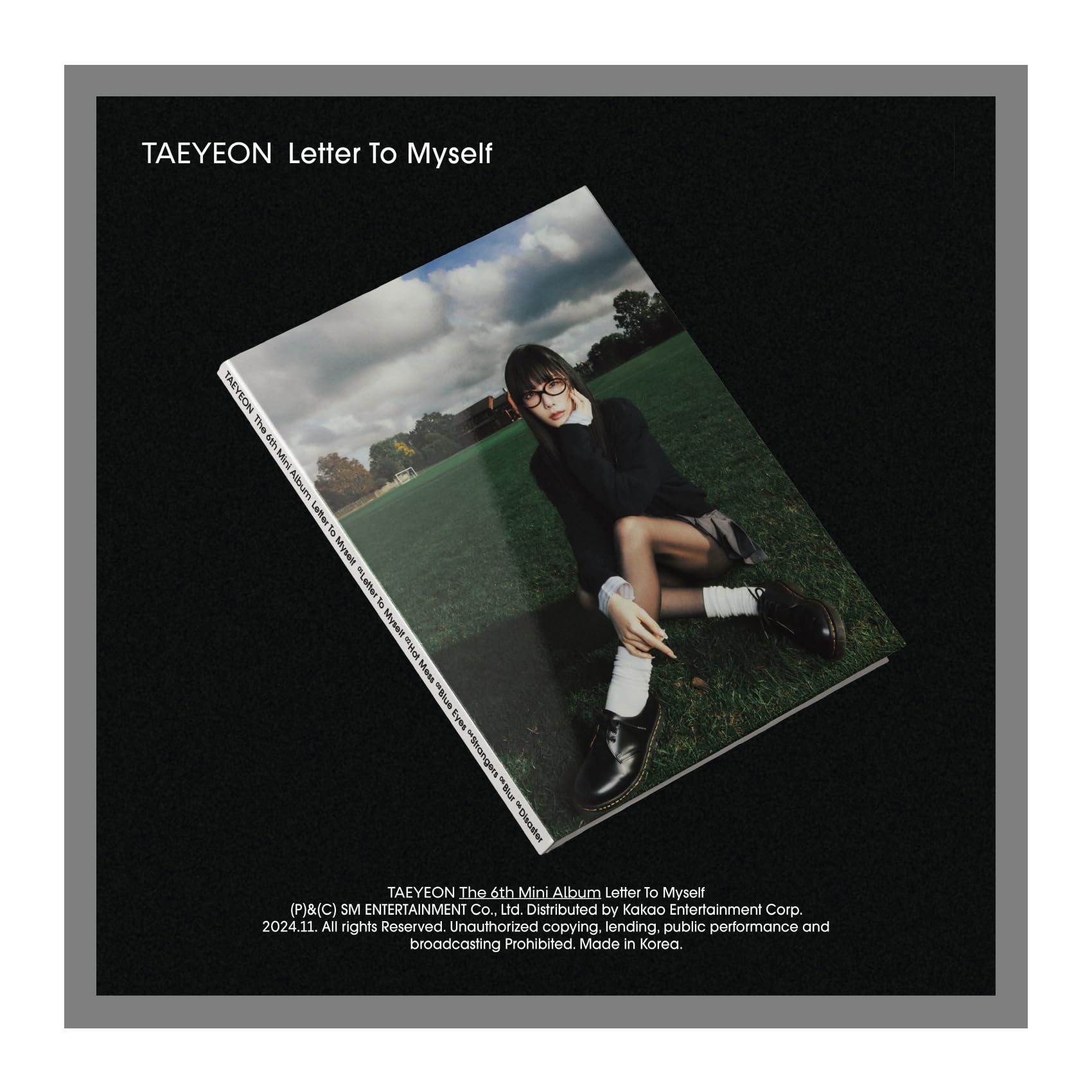 【新品未開封】少女時代 テヨン Letter To Myself　LP Ver. TAEYEON Letter To Myself 6th Mini Album Myself Ver (Smart