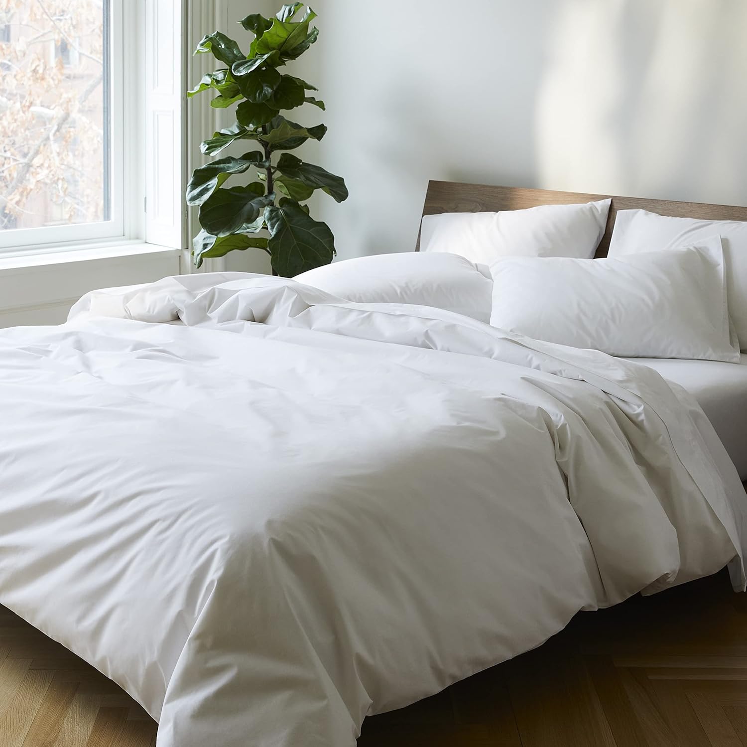 Brooklinen Luxury Percale Duvet Cover 100 Cotton, Full