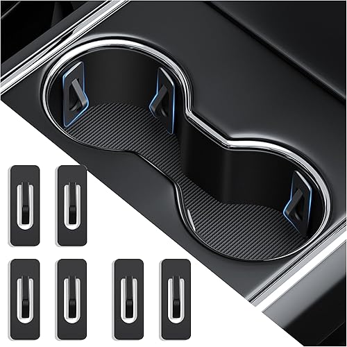 Cojines para portavasos de automóvil, antivibraciones, almohadillas para estabilizar tazas, universal, autoadhesivo, accesorios interiores para