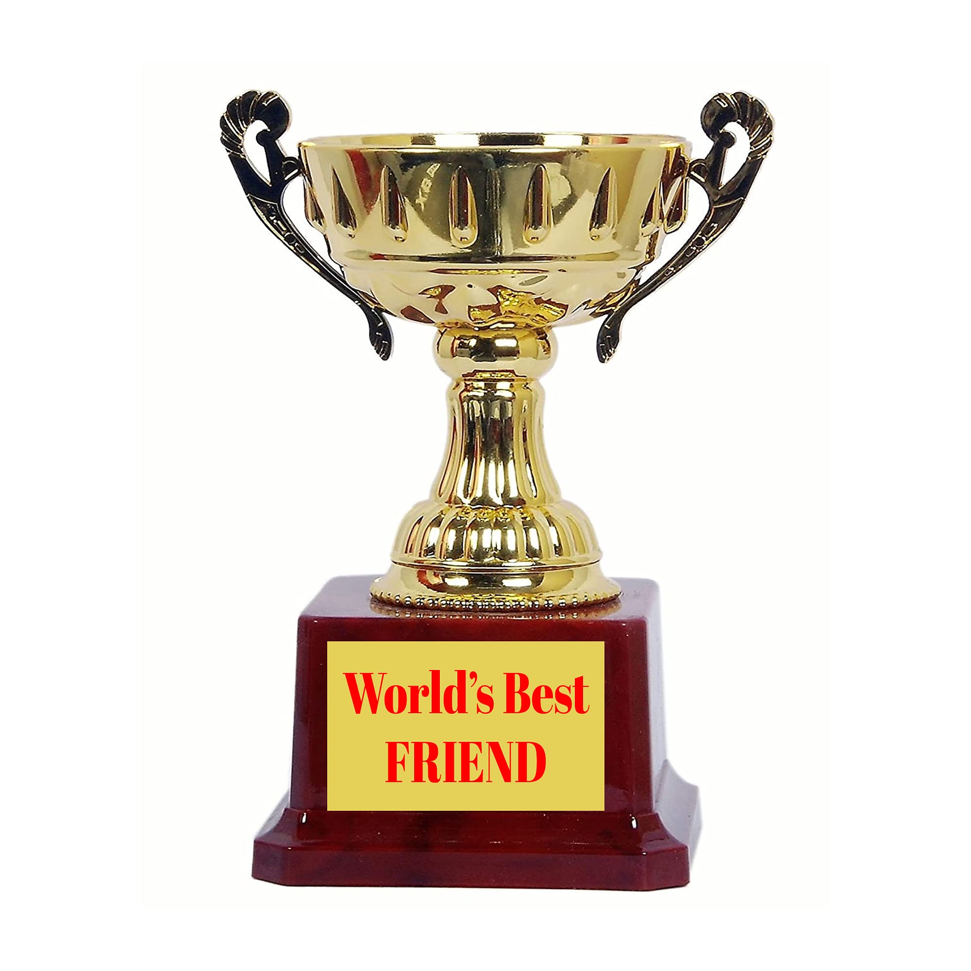 JUZ4U Open Cup Worlds Best Friend Trophy (B096QXYJKH) Amazon Price History, Amazon Price Tracker