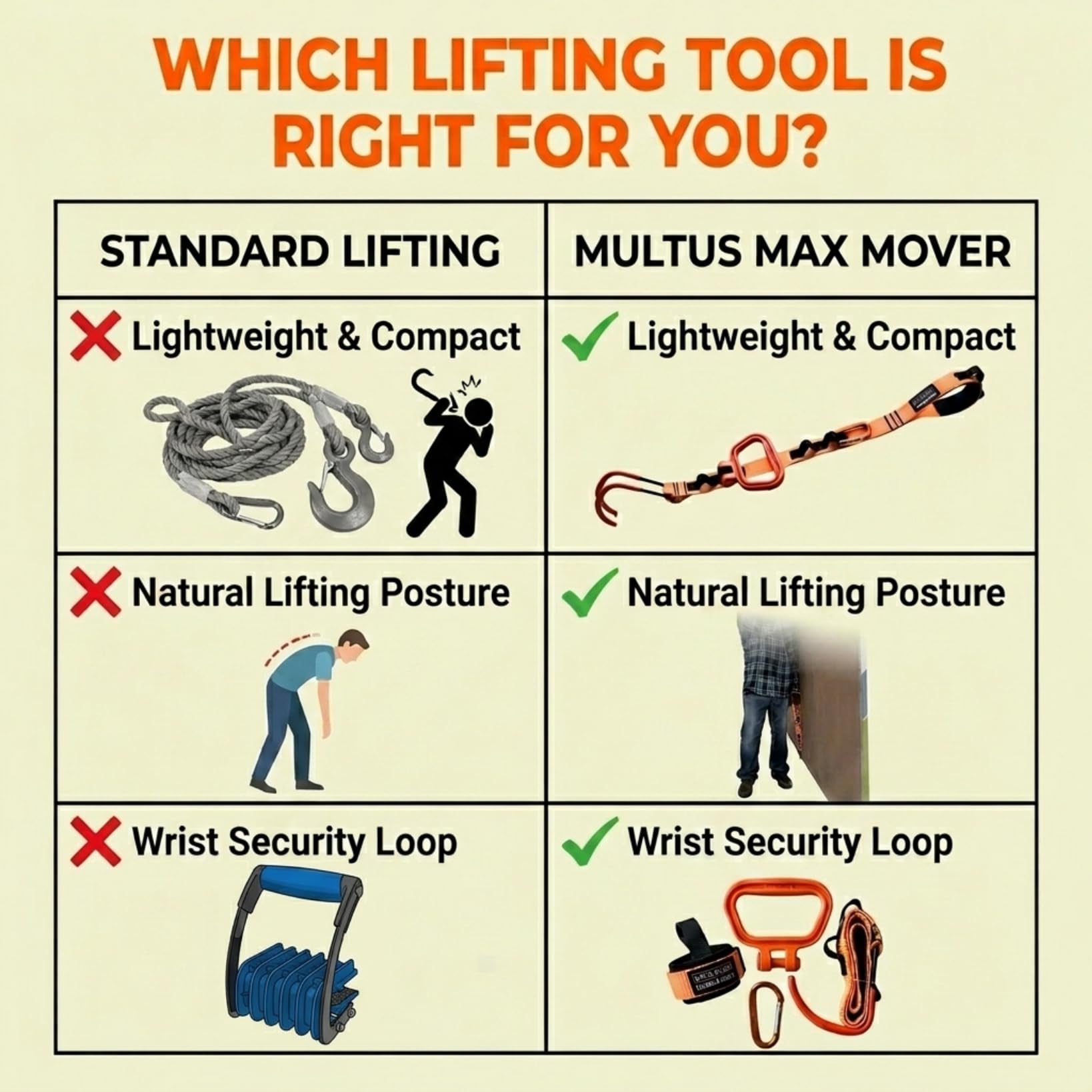 MULTUS Max Mover II Panel Carrier - Drywall & Plywood Carrie -3