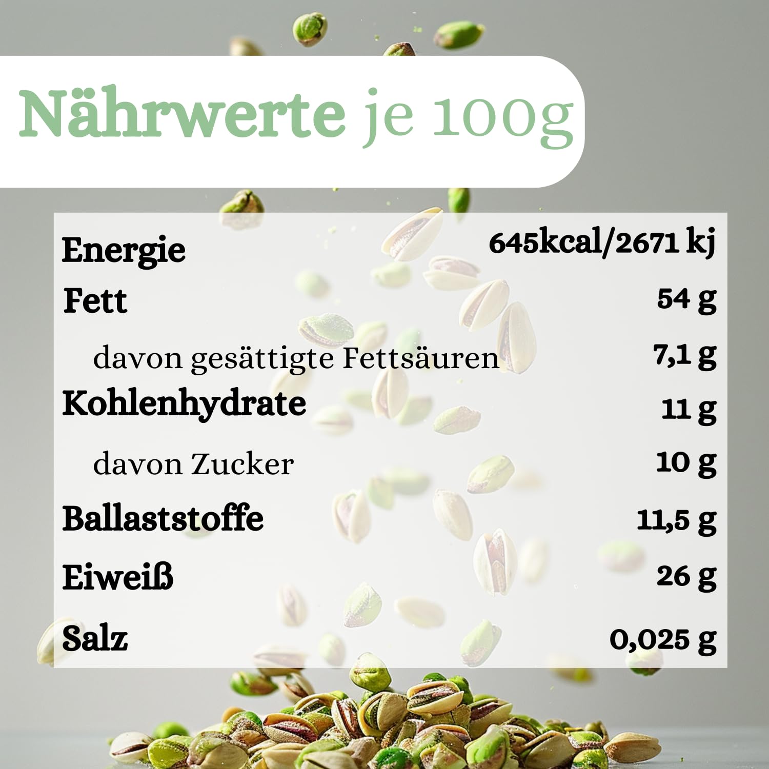 1001 Frucht - Pistazien geschält 1000 g naturbelassen, Grüne Pistazien ohne Schale gentechnikfrei, geeignet für Dubai schokolade, Ungesalzene Pistazienkerne ohne Zusätze