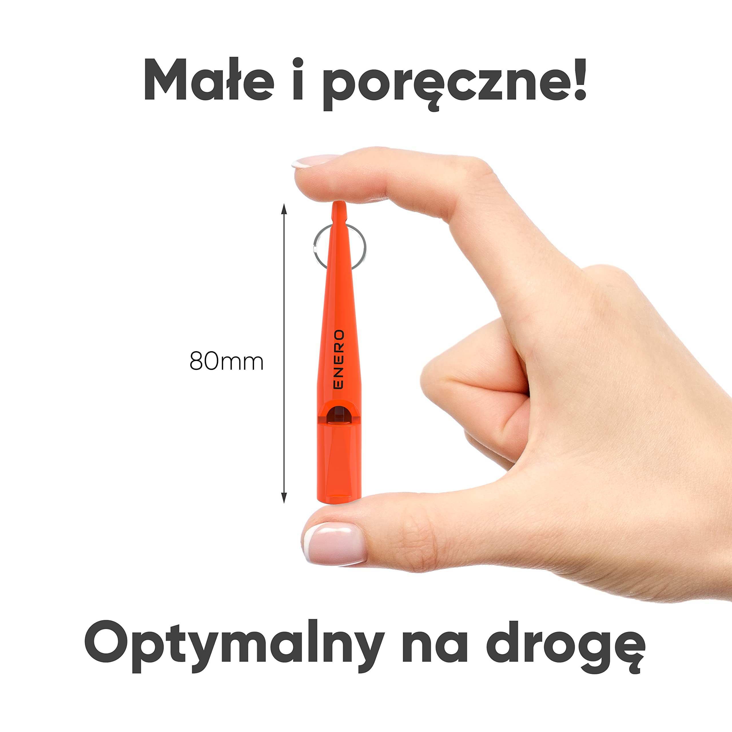 🐾 ENERO® Fajka dla psa – ekstremalnie niezawodny trening i wychowanie – wysoka częstotliwość – daleko idąca głośność – wraz z praktycznym paskiem do zawieszenia