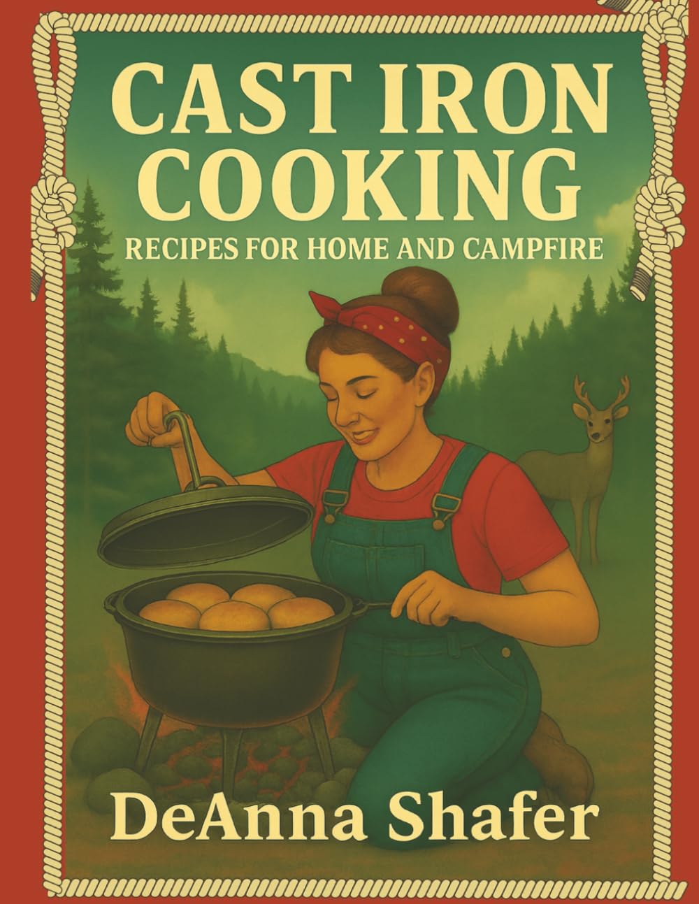 Cast Iron Cooking: Recipes for Home and Campfires