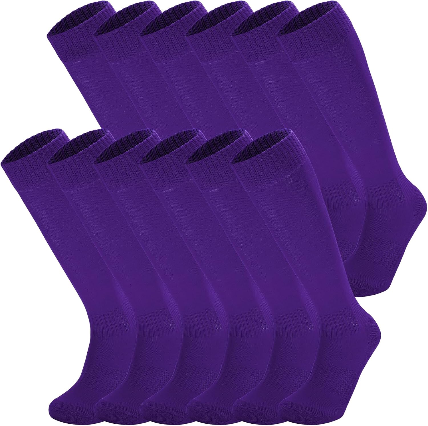 Ultrafun 12 Pairs Kids Youth Baseball Softball Socks
