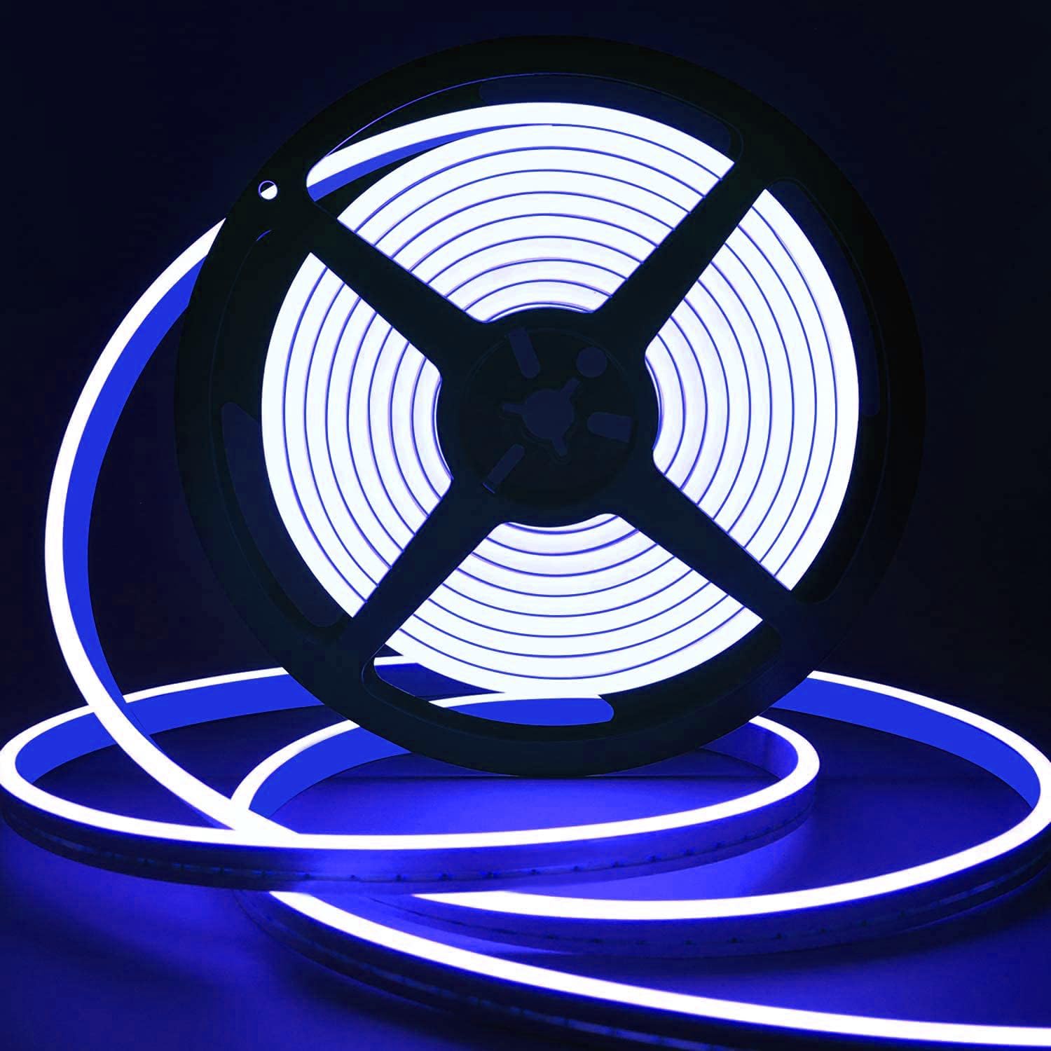 One94Store 16.4Feet Long with 12V Adaptor LED Neon Strip Rope Lights,Flat Silicone Neon Rope Light Flexible Cuttable String, IP65 Waterproof Neon LED Strips for Indoor Outdoor Decoration (White) (B0D763VZDJ) Amazon Price History, Amazon Price Tracker