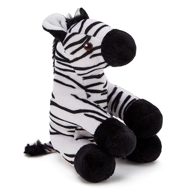 Zappi Co Cebra Peluche de Juguete del Juguete de Felpa para Niño bebés, recién Nacidos