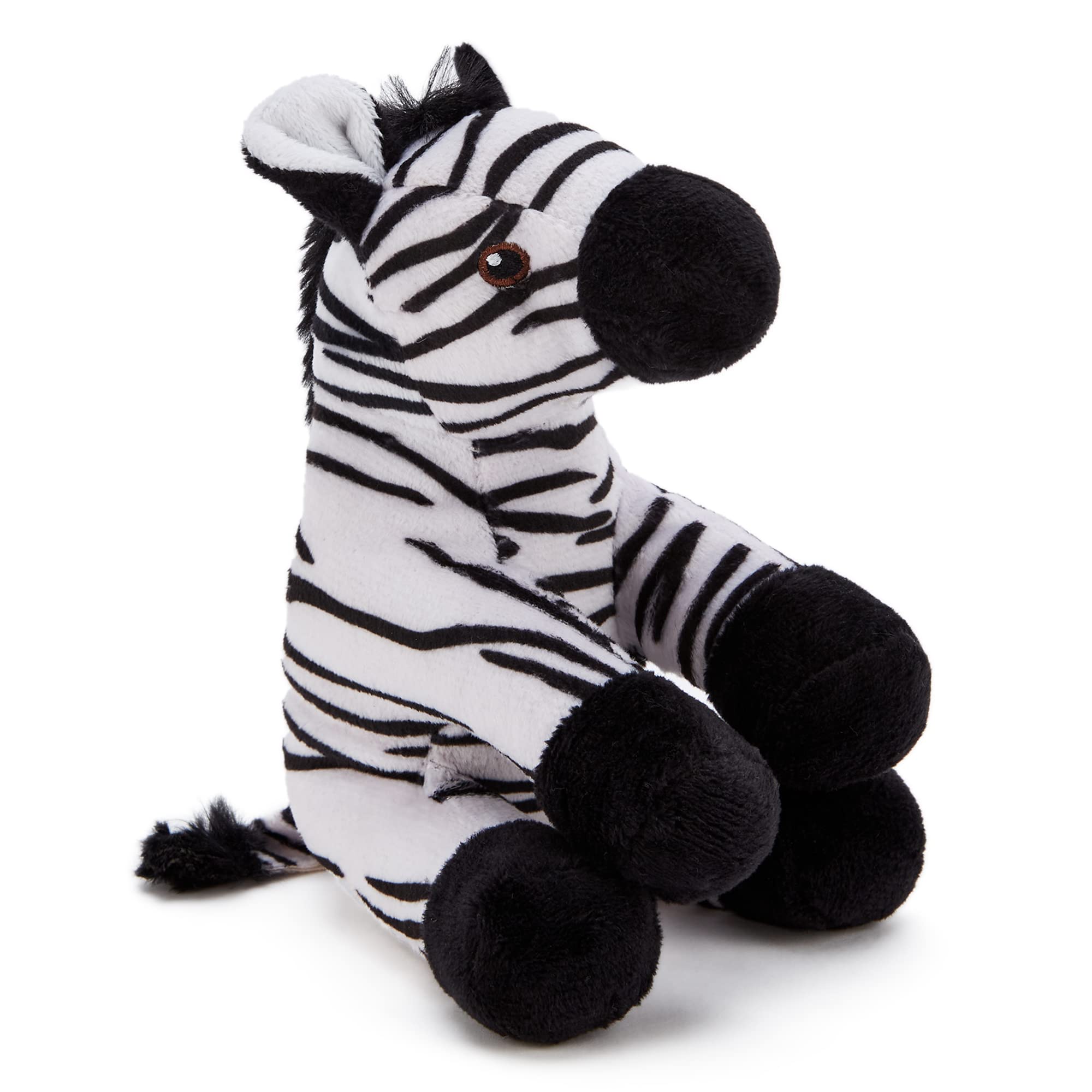 Zappi Co Children's Soft Cuddly Plush Toy Animal - Perfect Perfect Soft Snuggly Playtime Companions for Children (12-15cm /5-6") (Zebra)