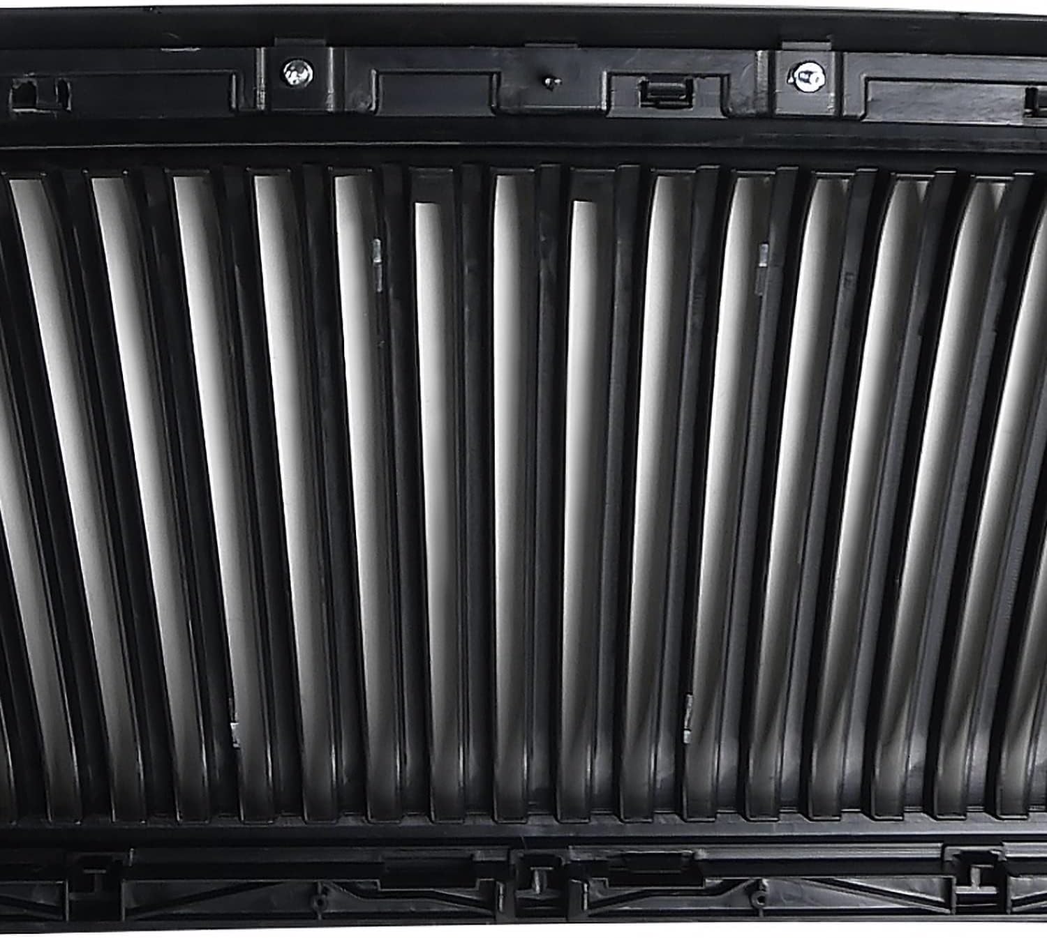 Spec-D Tuning Black Vertical Grille Grill Compatible with 2004-2008 Ford F150, 2006-2008 Lincoln Mark LT
