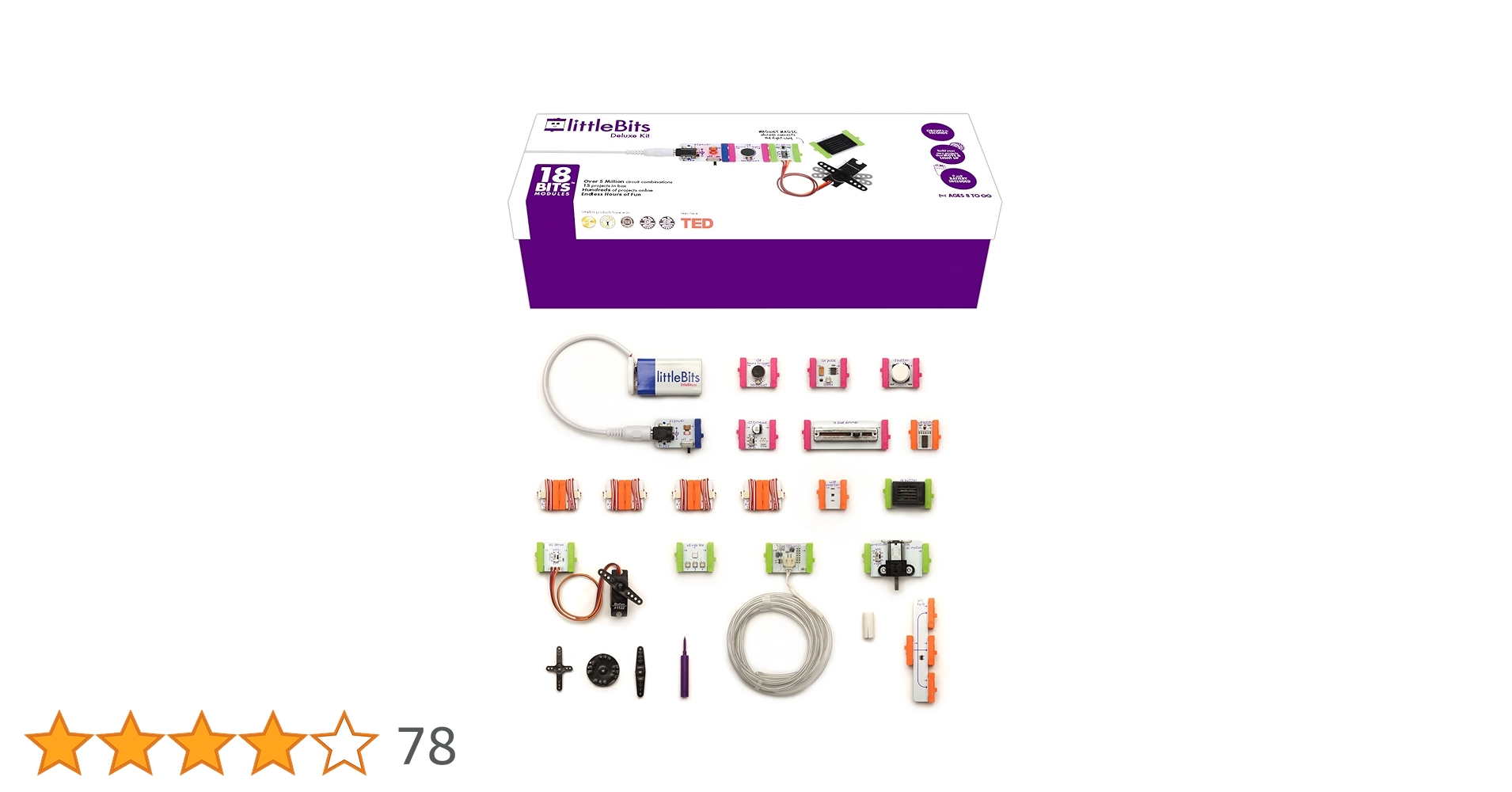 LittleBits プログラミング系セット Amazon.co.jp | littleBits Electronics デラックスキット