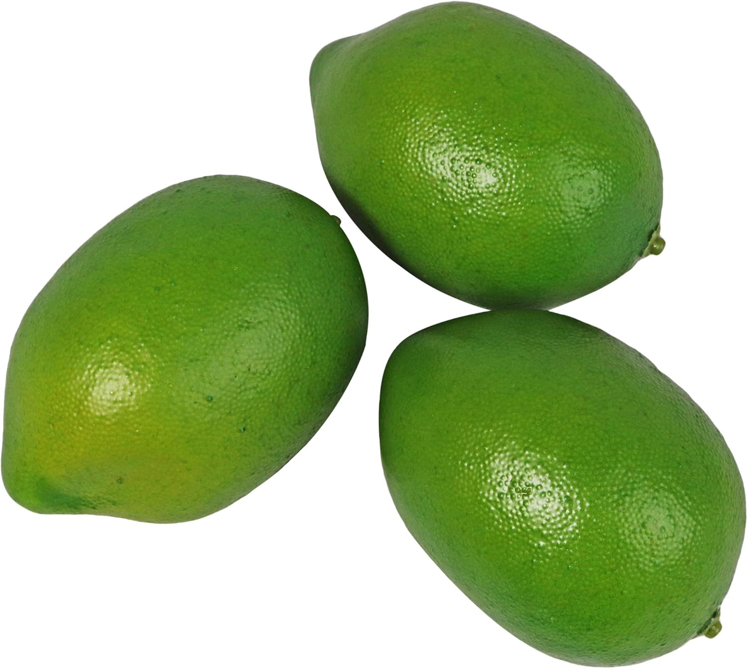 Millennial Essentials Fake Fruit Artificial Realistic Lifelike Decorative Foam Fruits & Vegetables for Hand Made Home, Kitchen, Party Decor (9pcs Green Lemons/Limes)