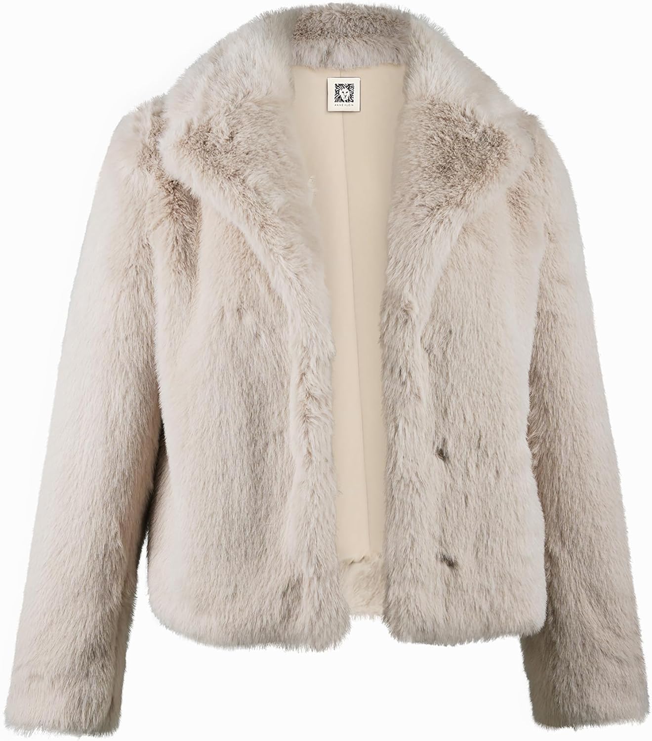Anne Klein Women's Faux Fur Cropped Jacket