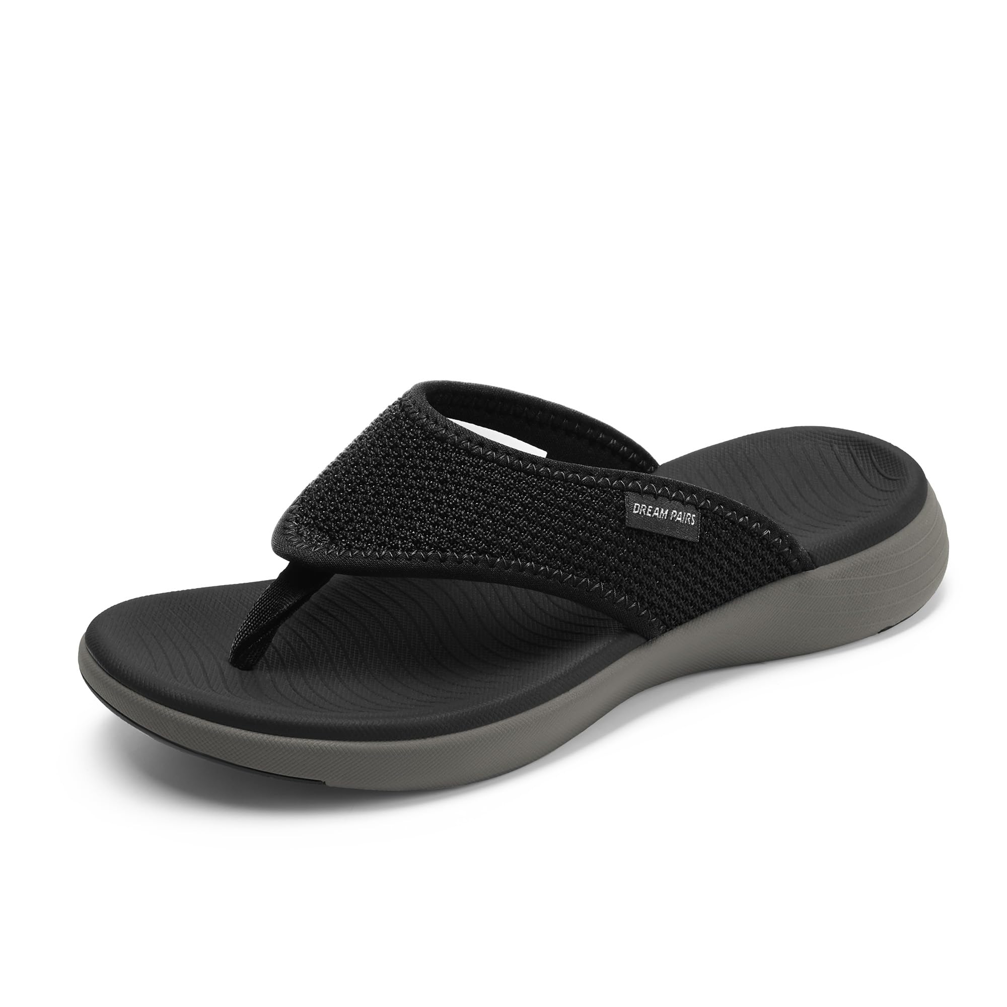 DREAM PAIRS Womens Arch Support Cushion Flip Flops
