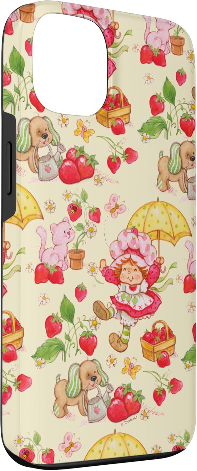 Strawberry Shortcake & Pets Vintage Retro Logo Case for iPhone 13