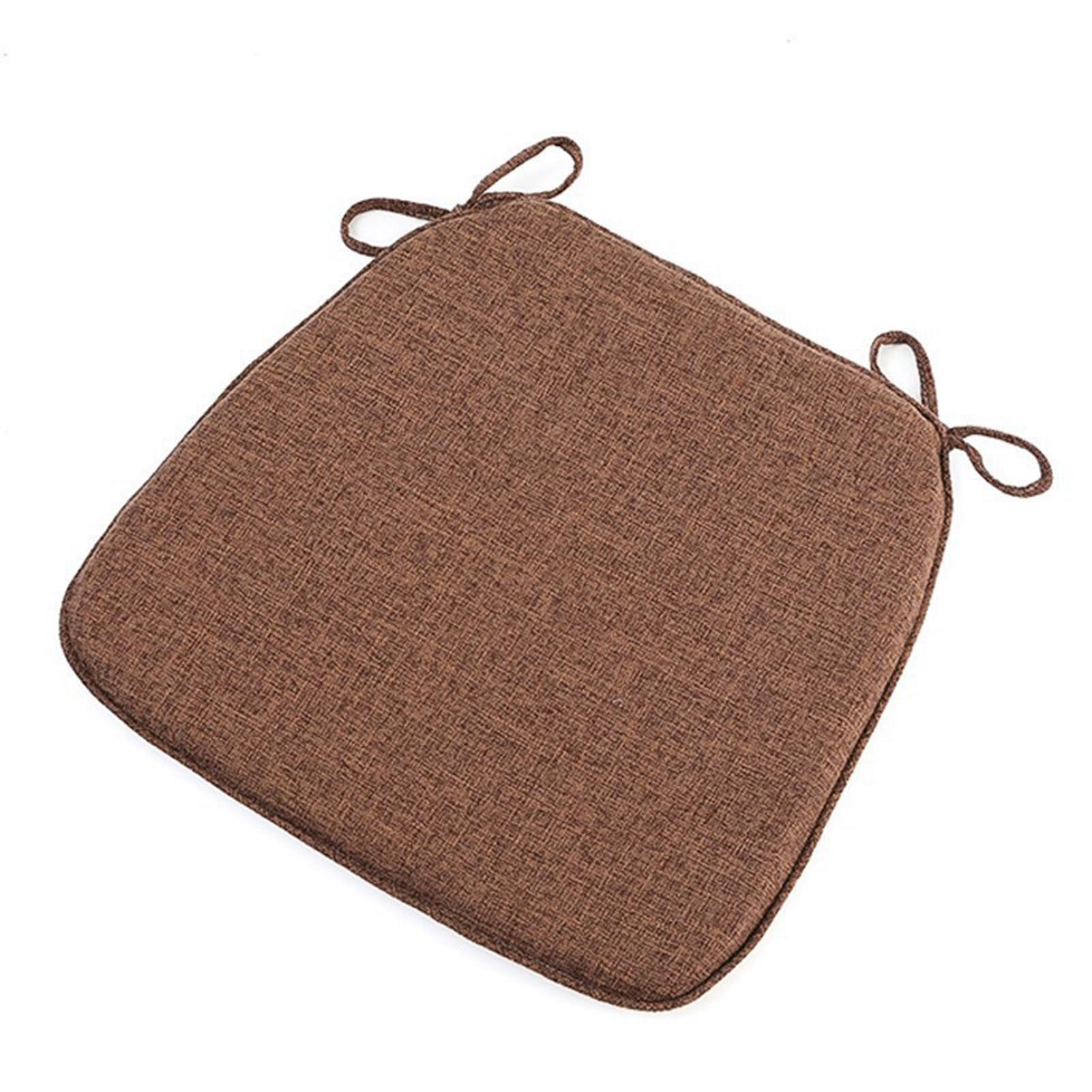 Cojines de comedor marrones de 42x45 cm para renovar tu terraza o salón