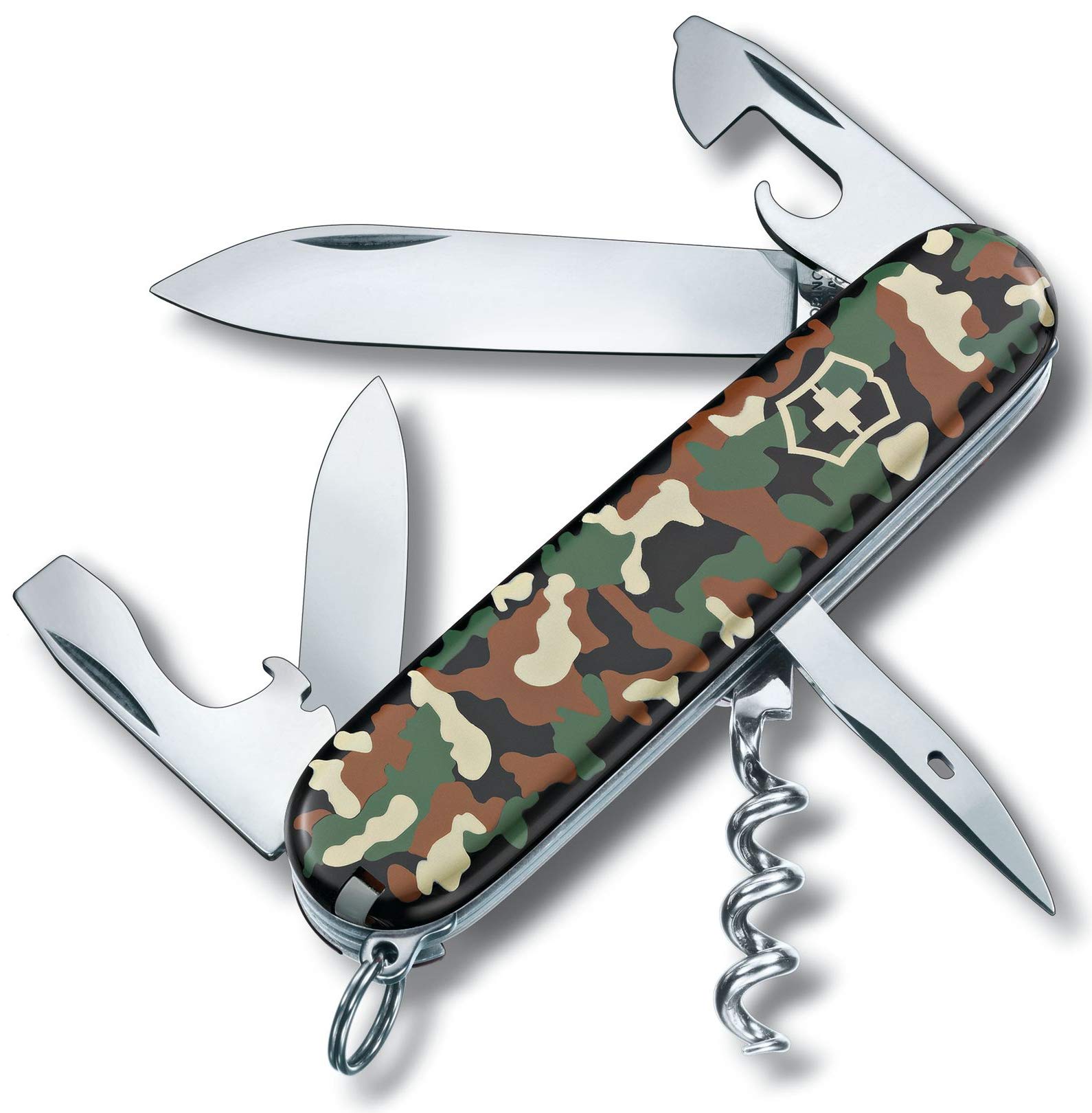 Victorinox 1360313B1 Spartan Swiss Army Knife Camouflage Blister Pack