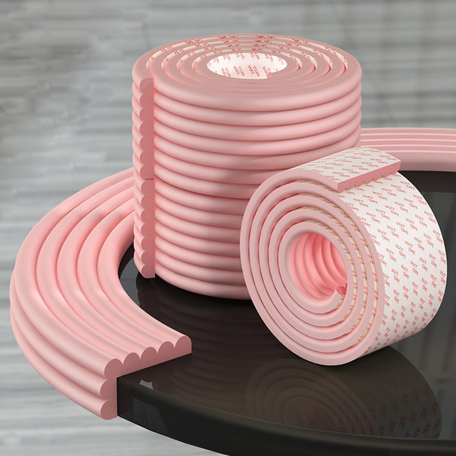 Edge Protector for Baby, Corner Protector for Baby, Soft Foam Furniture Edge Bumper Guards, Desk Edge Cushion, Baby Proofing Edge Corner Protector for