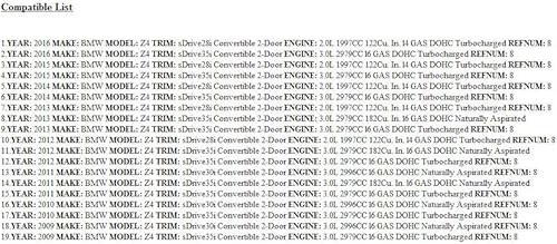 Miniatura 3 de Original BMW Z4 E89 Roadster Parachoques Delantero Cerrado Rejilla Izquierda OEM 51117203799
