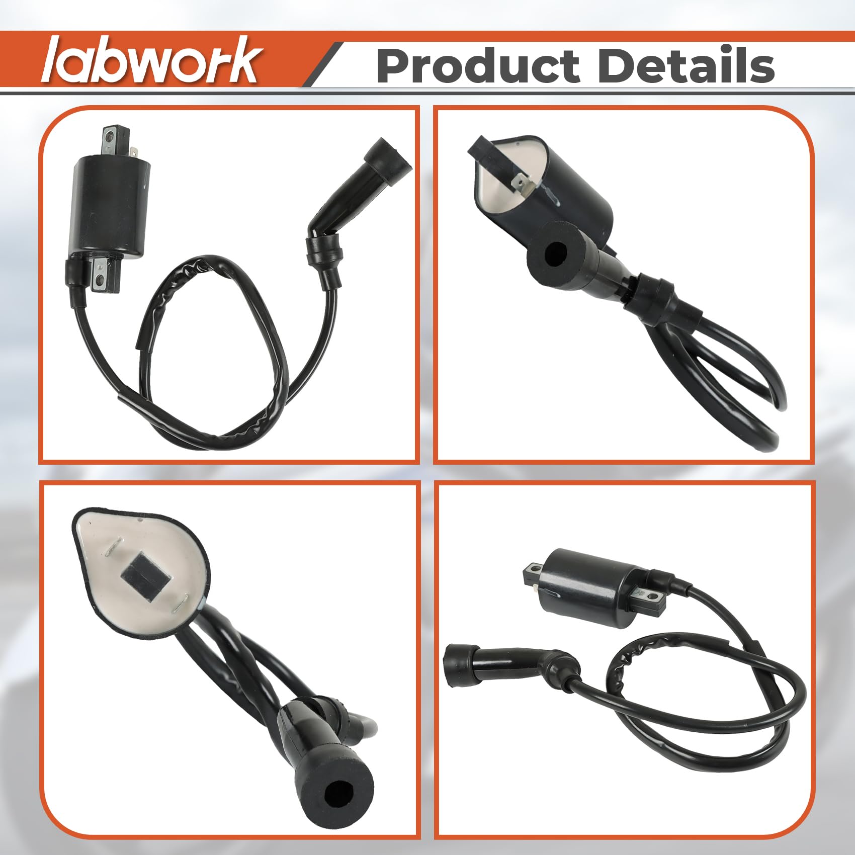 Aitook Two Ignition Coil For Suzuki VL800 Intruder Volusia 800 2001