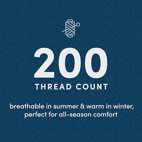 Miniatura 3 de Tienda Aware Edredón de mezcla de poliéster reciclado y algodón, tamaño King, caramelo claro