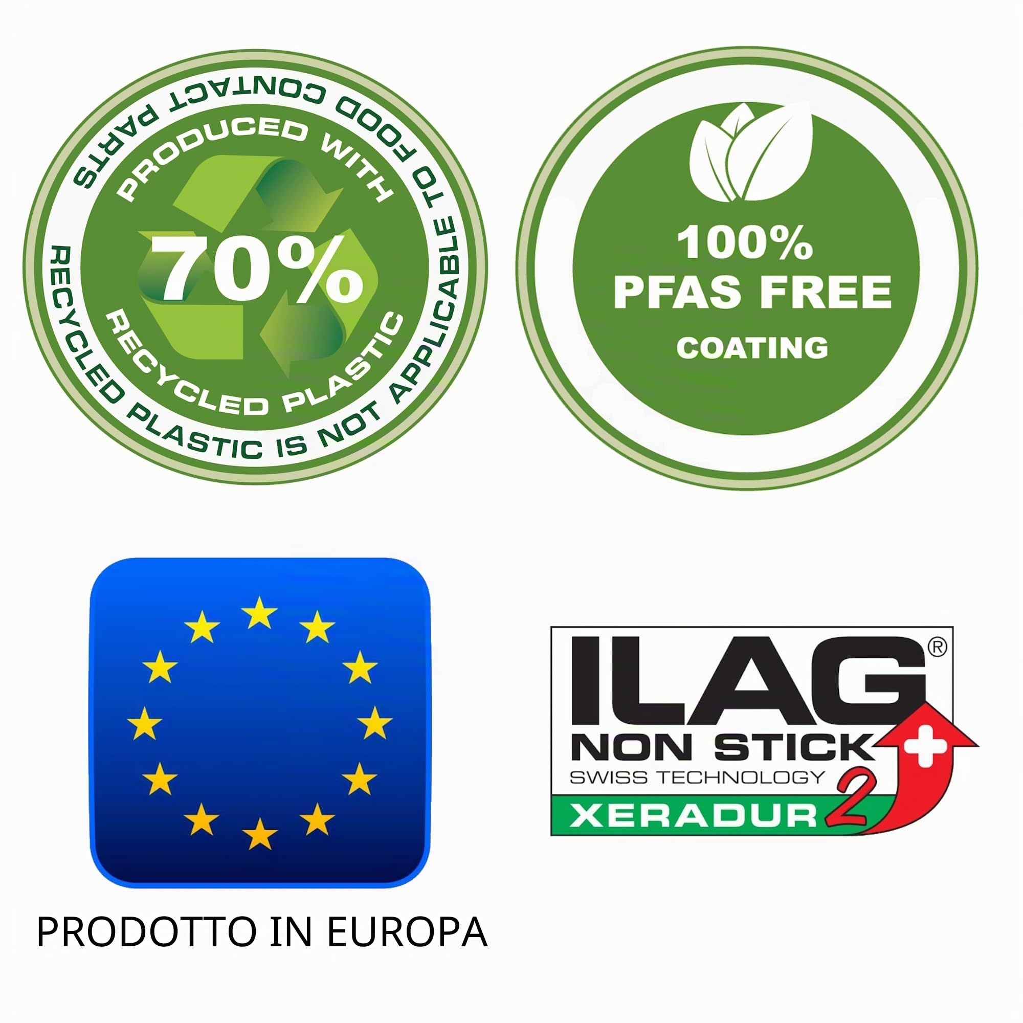 Emerio Paninigrill - Paninigrill | Made in Europe | Rivestimento antiaderente senza BPA e PFAS di ILAG (Xeradur 2) | realizzato in circa il 70% plastica riciclata, molto sostenibile, 700 W | ST-130038