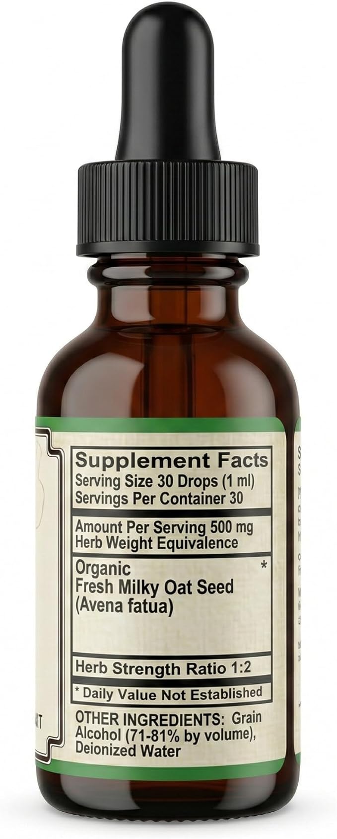 Extracto Líquido de Avena Orgánico AlchePharma 3 oz miniatura 4