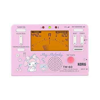 KORG TM-60-STX チューナー メトロノーム タキシードサム コルグ Amazon.co.jp: KORG コルグ - コンボ チューナー メトロノーム