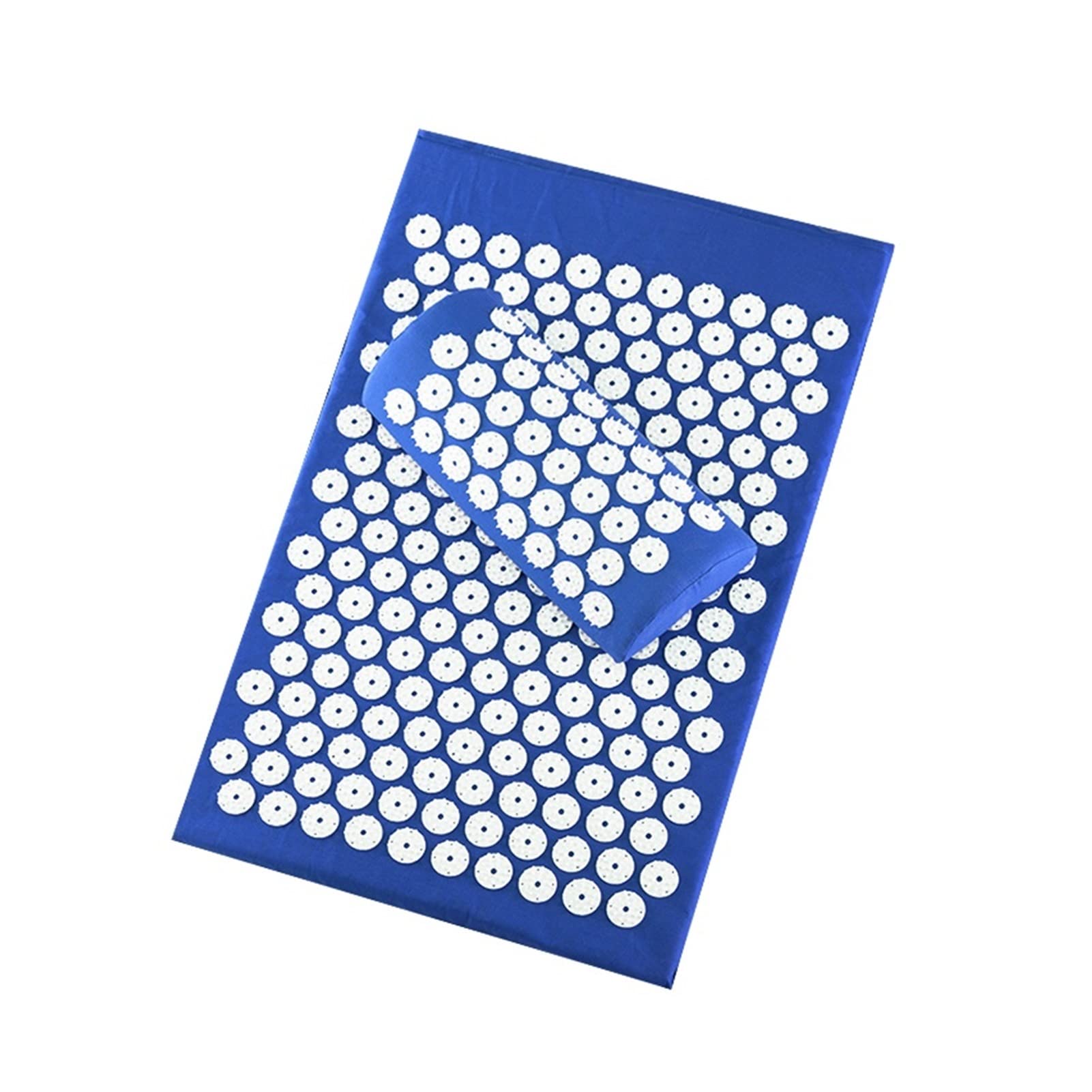 Coussin Massant Massager (approx62 * 39cm) Coussin Massage Tapis Acupressure Soulage de la Douleur au Dos Spike Mat Acupuncture Tapis de Massage avec Oreiller Coussin Massant Chauffant