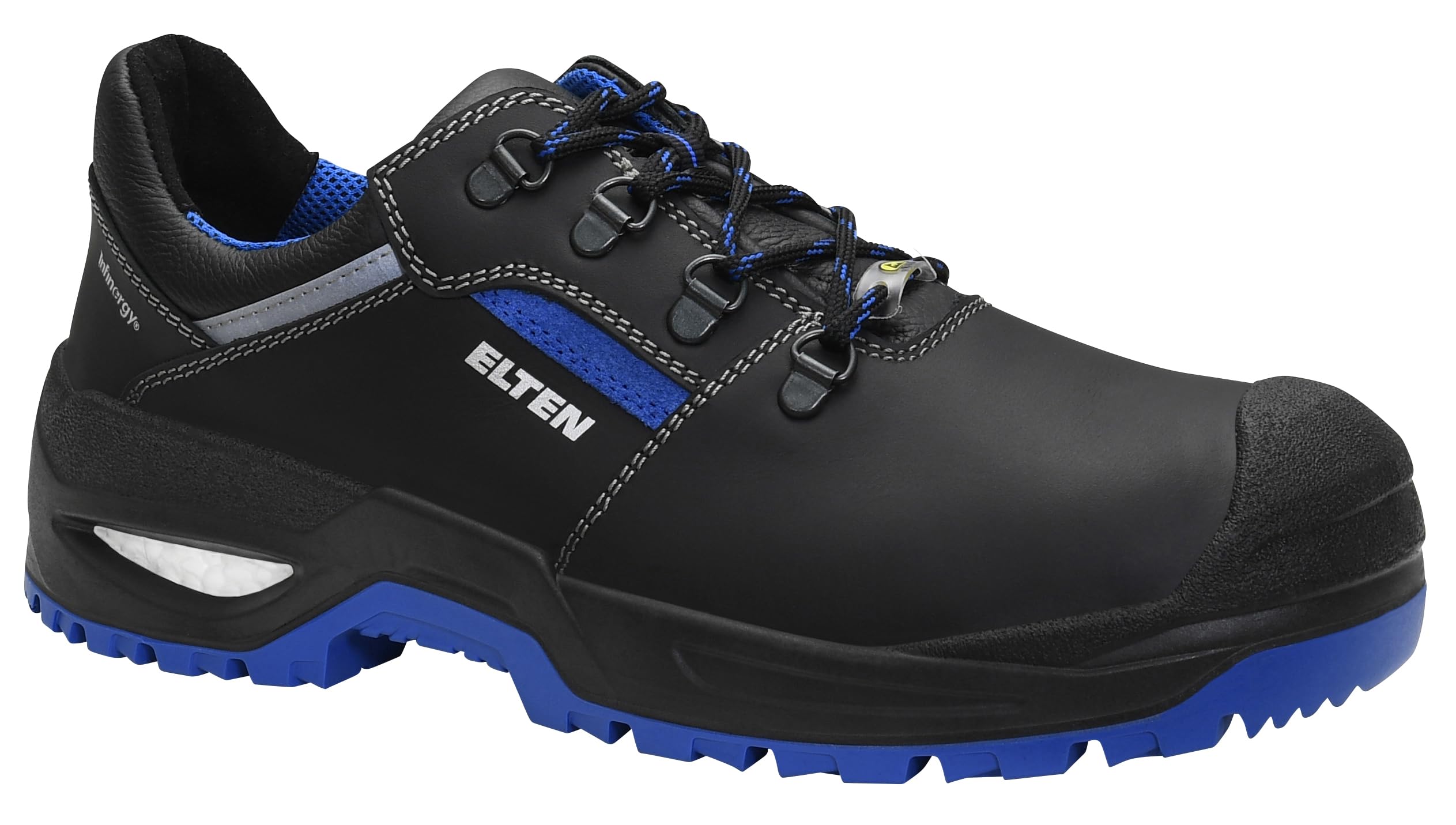 ELTEN Leonardo XXSG Black-Blue Low ESD S3