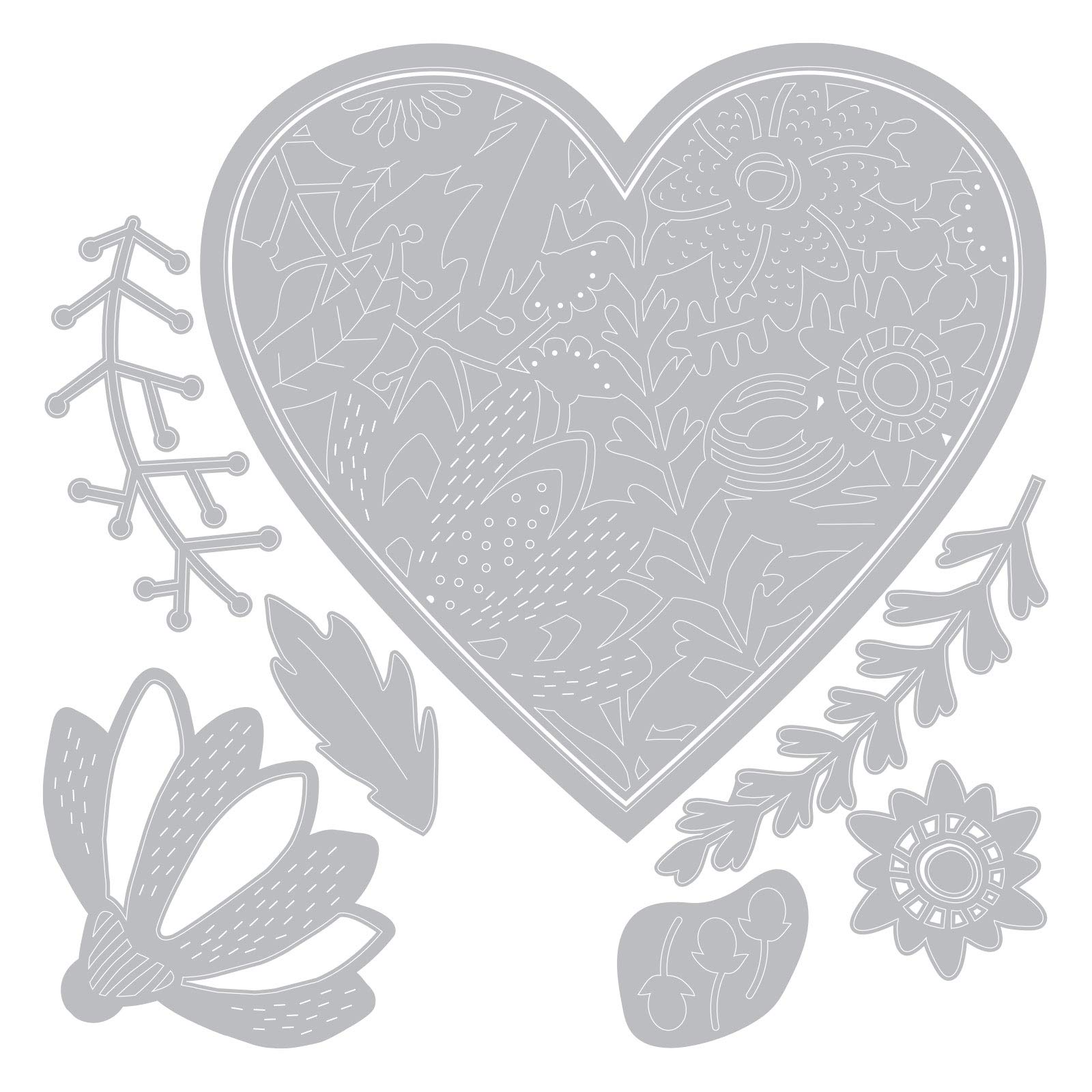 Sizzix • Set di Fustelle Thinlits 29PK con motivo farfalle di Jenna Rushforth