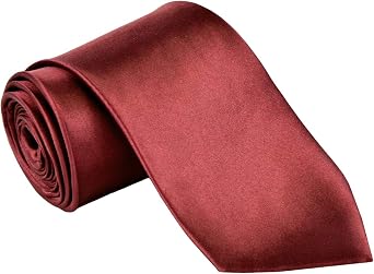Moda Di Raza Silk Ties For Men 3.5 Inch Mens Ties Silk Black Ties for Men Satin Tie Solid Color Ties for Men