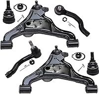 Vista 118 de Detroit Axle - Kit de brazos de control delantero RWD para Mercedes-Benz E320 E420 E430 E55 AMG, 2 brazos de control inferiores, 2 brazos de control