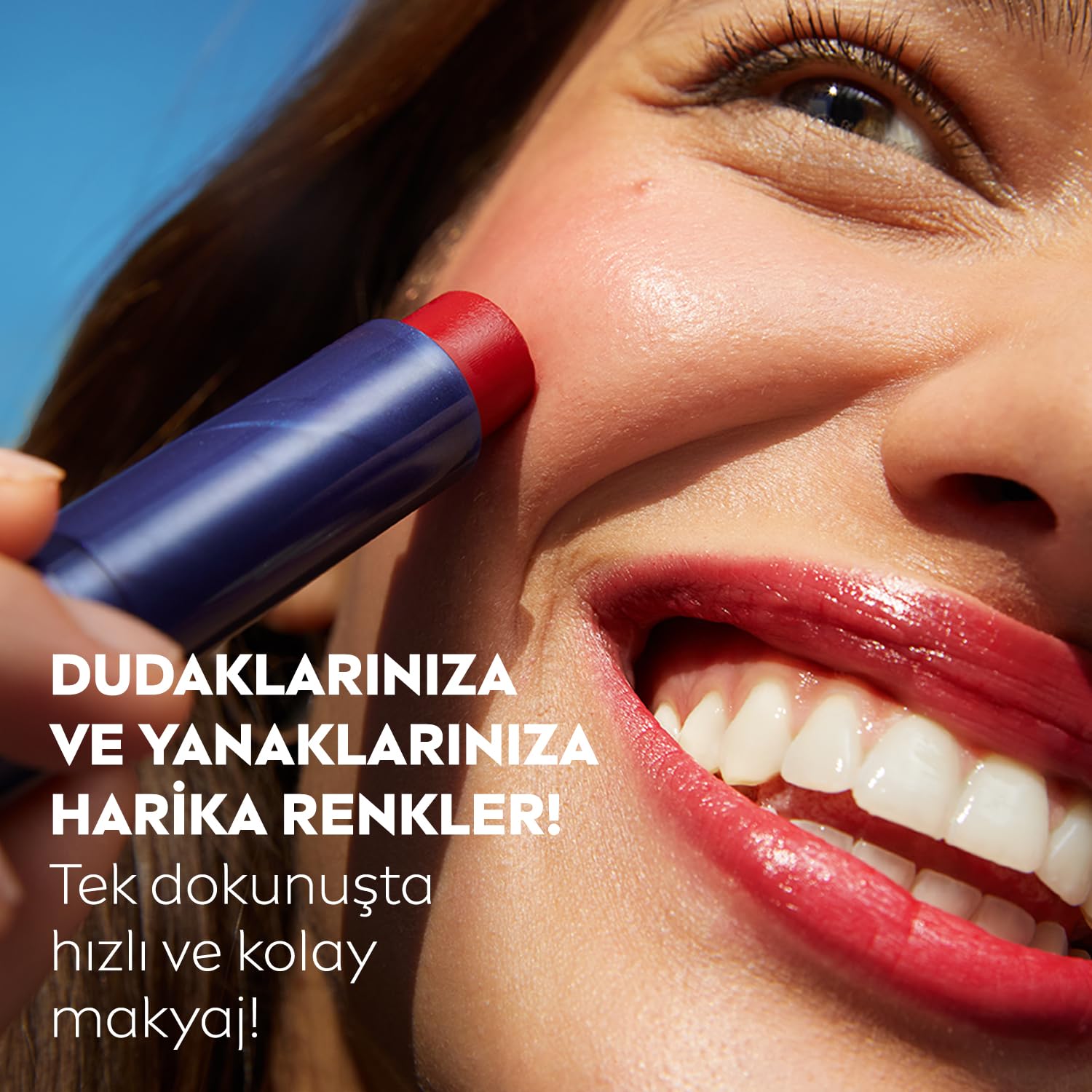 NIVEA Pielęgnująca pomadka do ust Caring Beauty 3w1 Red 4,8 g