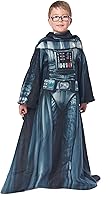 Vista 2 de NORTHWEST Star Wars - Manta cómoda para jóvenes con mangas, 48 x 71 pulgadas, Being Vader