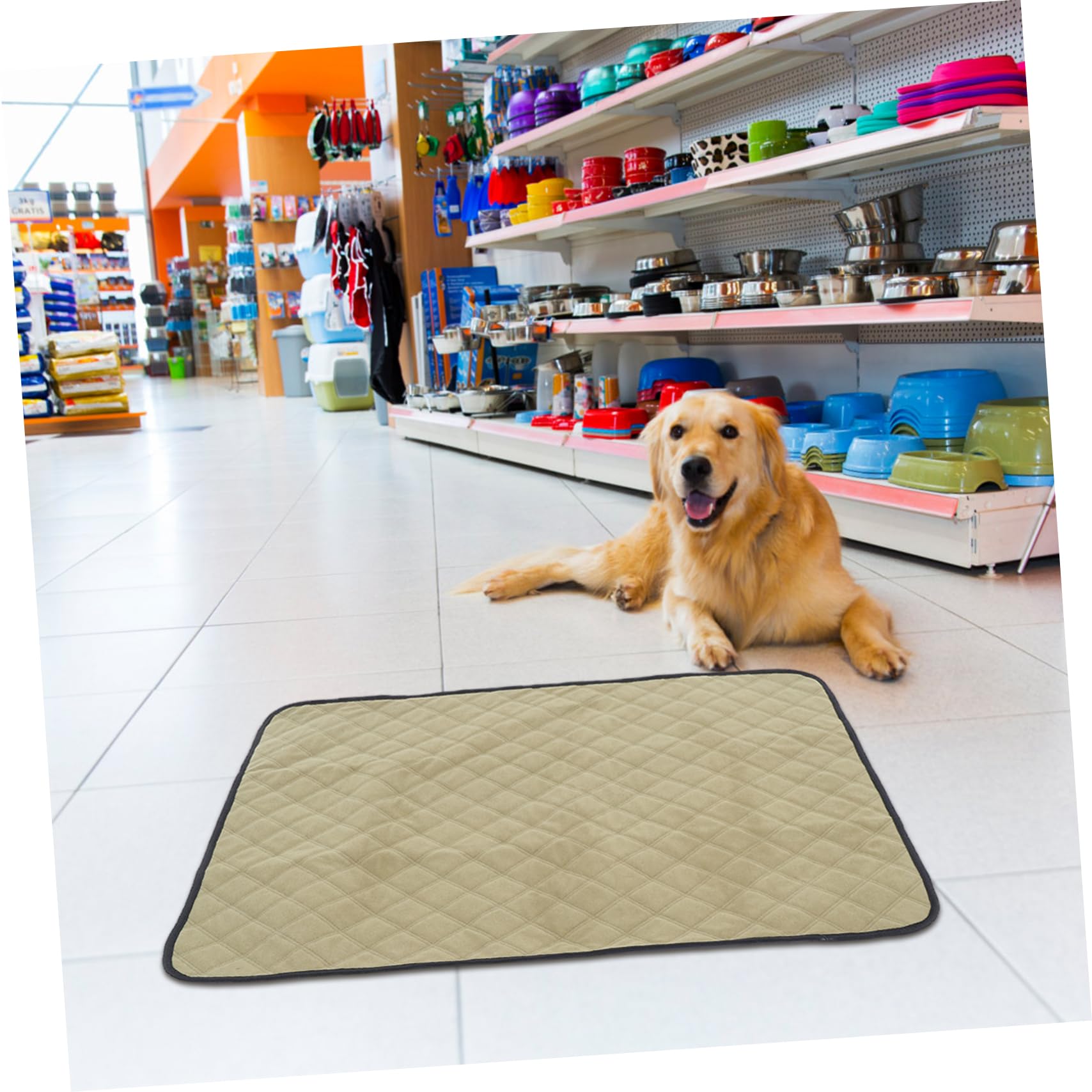 UPKOCH 2pezzi Tappetini Assorbenti Per Lavabili Tappetini Igienici Riutilizzabili Per Forniture Per Lettiera Per Per Dei