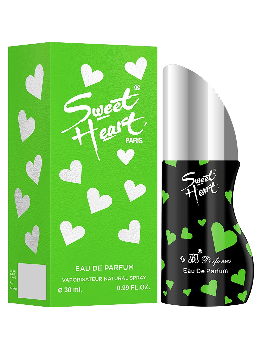 SweetheartGreen Eau De Parfum 30 ml Perfume Suitable for Men and Women Package Pack of 2, 30 ml pack of 2