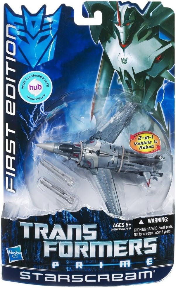 Transformers PRIME First Edition Deluxe Starscream : Amazon.co.uk: Toys ...