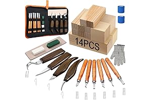 42-Piece Wood Carving Kit for Beginners: Unleash Your Inner Artist