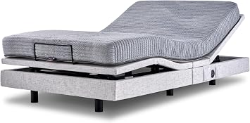 Television CM BroadcastAuthentic ProductSimmons Electric Bed, Reclining Bed, Electric Reclining Bed, Simrest, Voice Recognition, Single, Comfortable Sleep, Easy Operation with Dedicated App